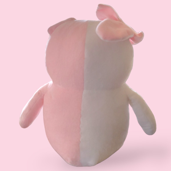 Super Dangan Ronpa Usami Plush‎ Pink & White Rabbit/Bear,  "Monomi" - Picture 2 of 4